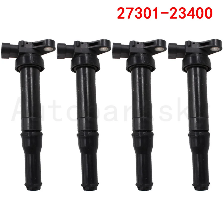 

4 шт./лот без #27301-23400 2730123400 Катушка зажигания для hyundai EF Sonata для Kia Optima Carens Clarus DQ50121 c12104 BAE400D