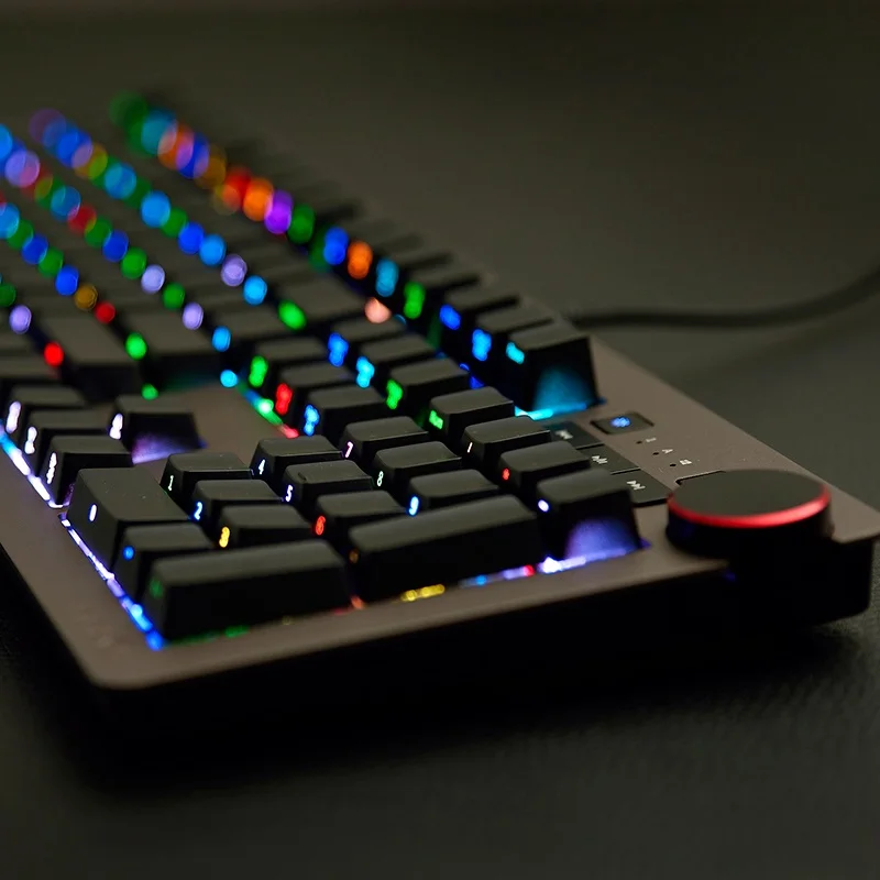 Ajazz AK60 USB Проводная боковая резьба белый светильник/RGB подсветка механическая