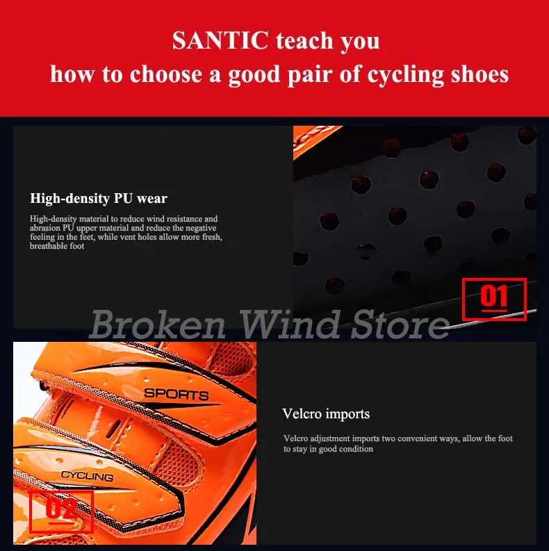 Santic Pro Racing Team Road велосипедная обувь для мужчин Ultralgiht велосипедная обувь из углеродного волокна дышащие самоблокирующиеся велосипедные кроссовки