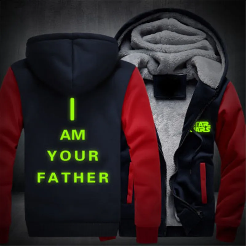 Dropshiping Для мужчин женщин Star Wars Hoodie Дарт Вейдер рыцаря Зимние флисовые кофты