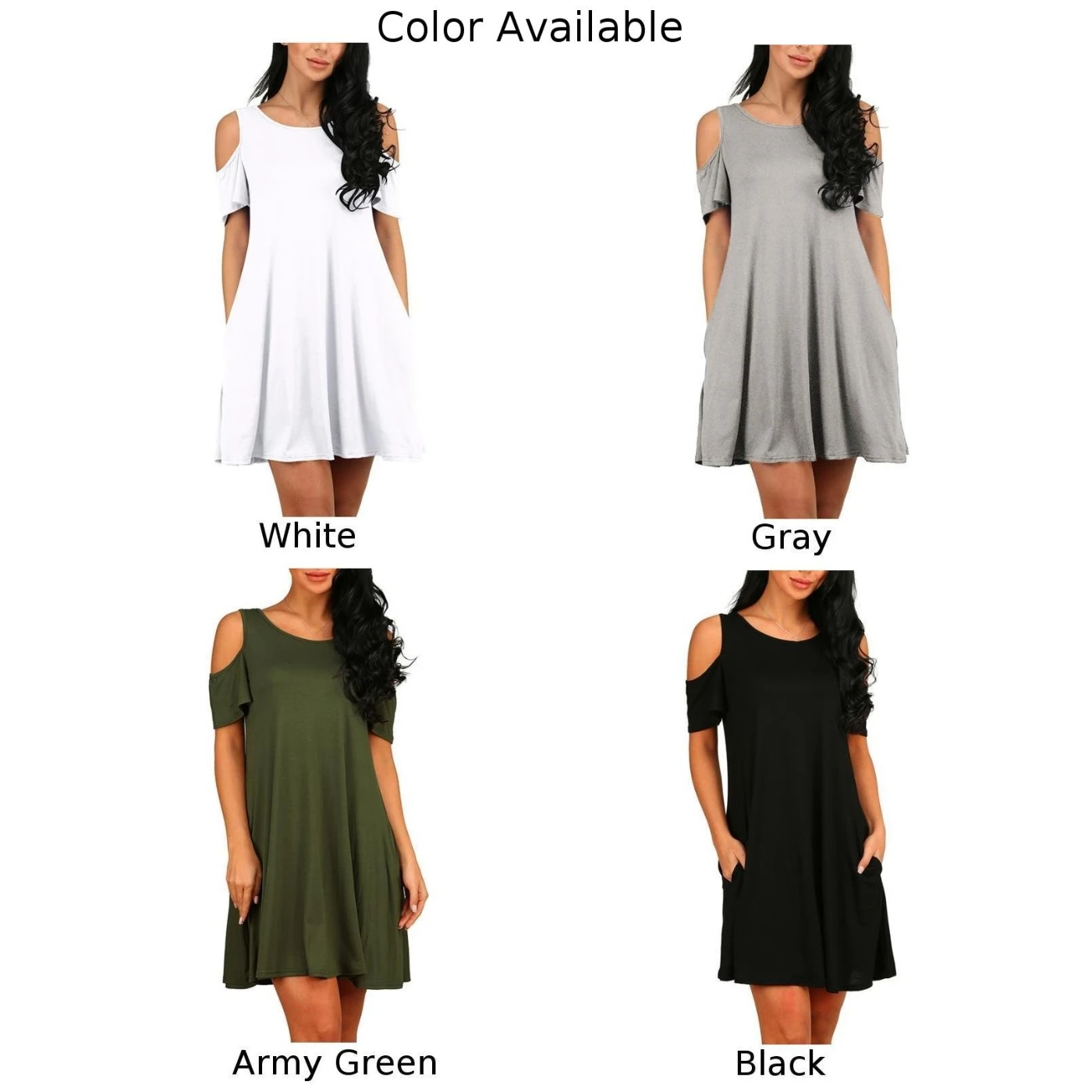 Женское платье футболка с открытыми плечами Летние повседневные топы короткими