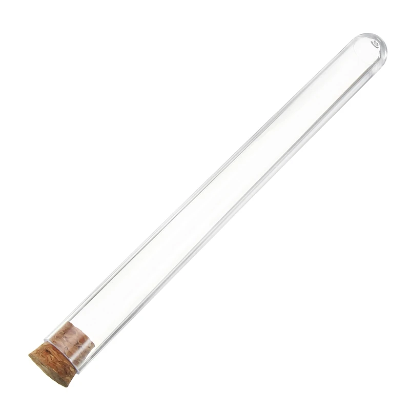 50 штук упак. 20 мл прозрачные пластиковые пробирки с пробками пробки конфеты