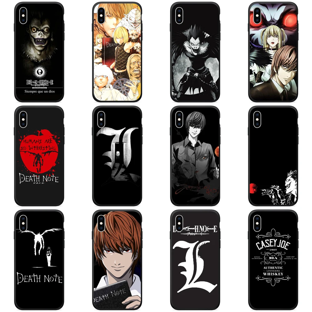 Чехол для телефона из ТПУ iPhone 6 s силиконовый чехол Death Note Ryuk kira 7 Plus 6s 5S se x xr xs max |