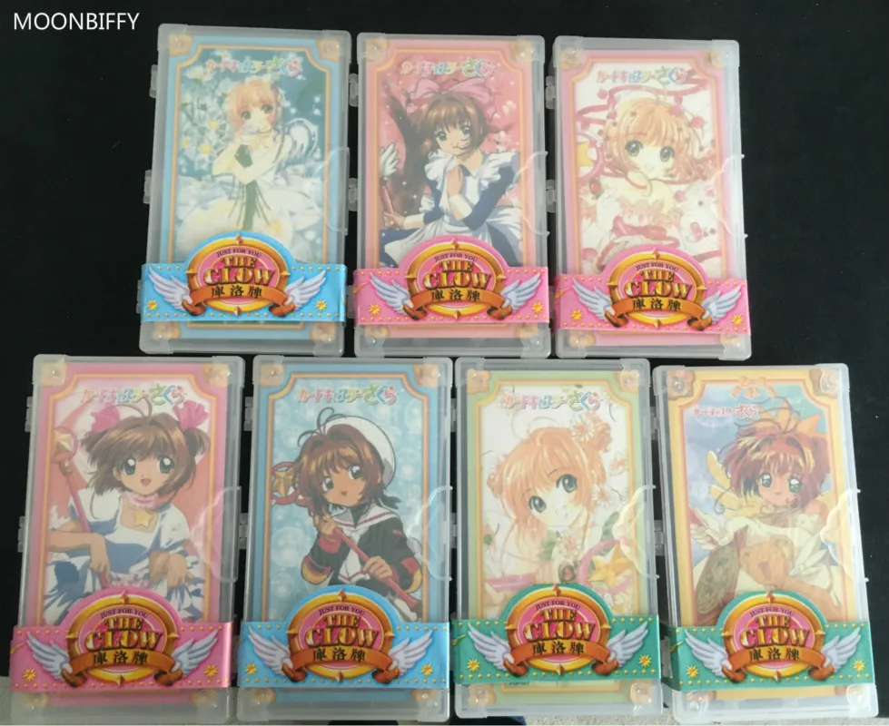 Новинка японское аниме картcaptor карты с Сакурой Sakura card captor Magic Clow игральные Таро