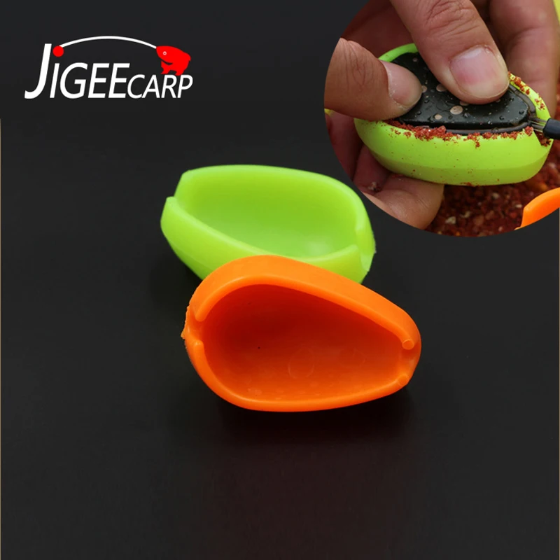 

JIGEECARP 1PC Carp Fishing Inline Method Mould Carp Bait Feeding Form Tool Quick Durable Plastic Fishing Feeder Bait Mould Tool
