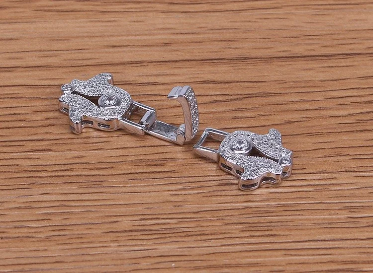 Высокое качество подлинные слитки из стерлингового серебра 925 пробы пряжка