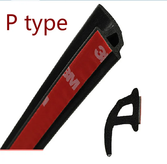 2 м P Тип автомобиль звук изоляционное уплотнение уплотнительная резинка