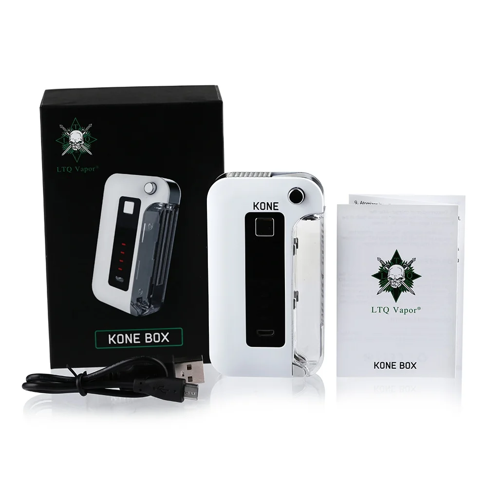 Мод для вейпа LTQ VAPOR Kone аккумулятор 900 мАч бак КБР 510 Thread атомайзер электронная