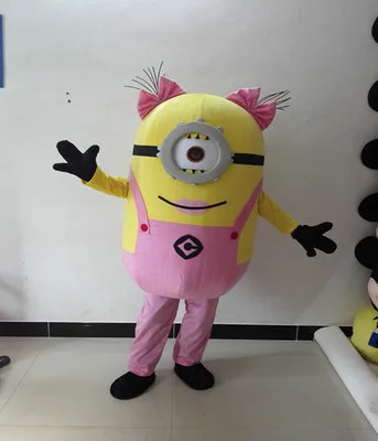 Костюм талисмана Гадкий я 2 Миньоны traje da mascote fantasia caricatura|mascot costume|costume mascotmascot minion