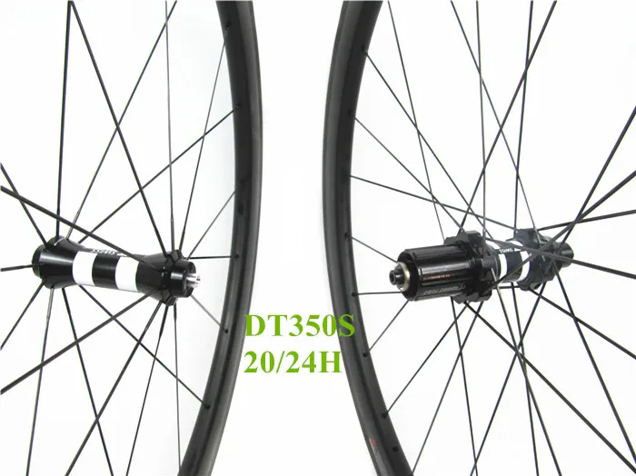 DT350S набор бескамерных колес! Farsports клинчер Углеродные колеса 30 38 50 60 88