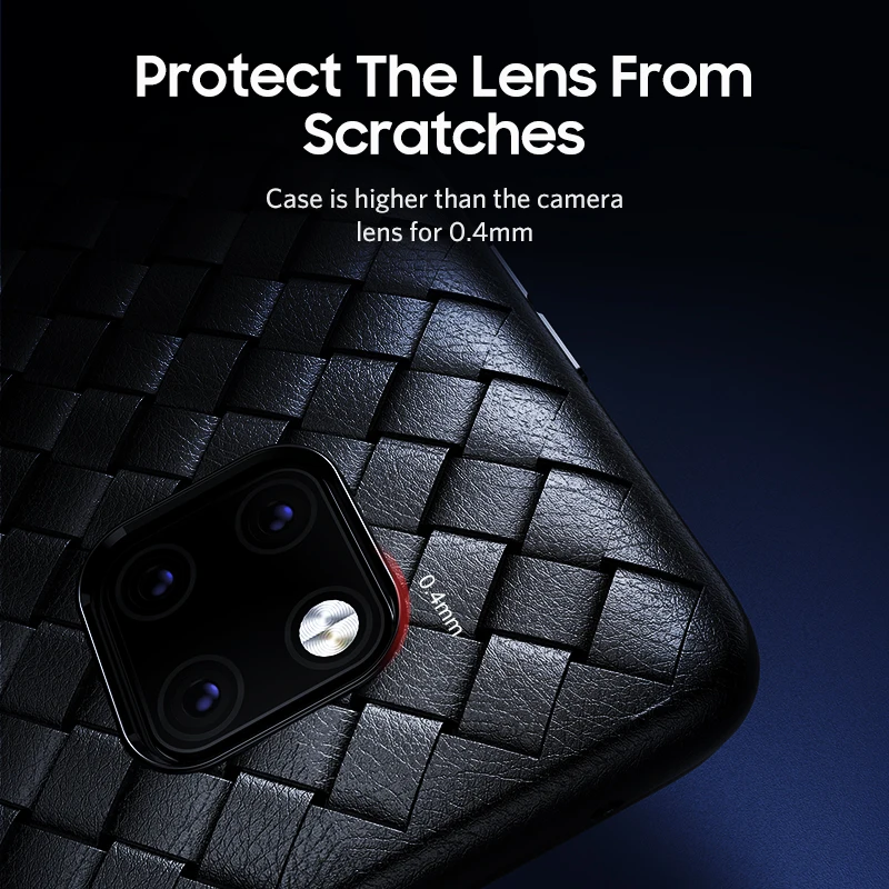 Benks сетчатый ткацкий чехол для телефона huawei mate 20 Pro P20 Роскошный силиконовый