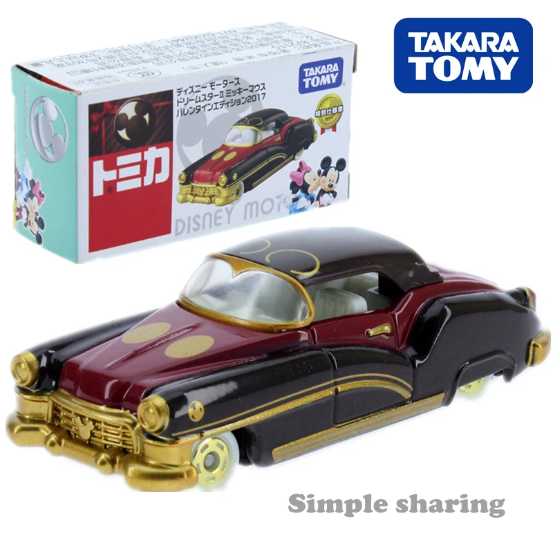 TAKARA TOMY Tomica диснеевские Звезды Микки Маус родстер форма Смешные Волшебные Детские