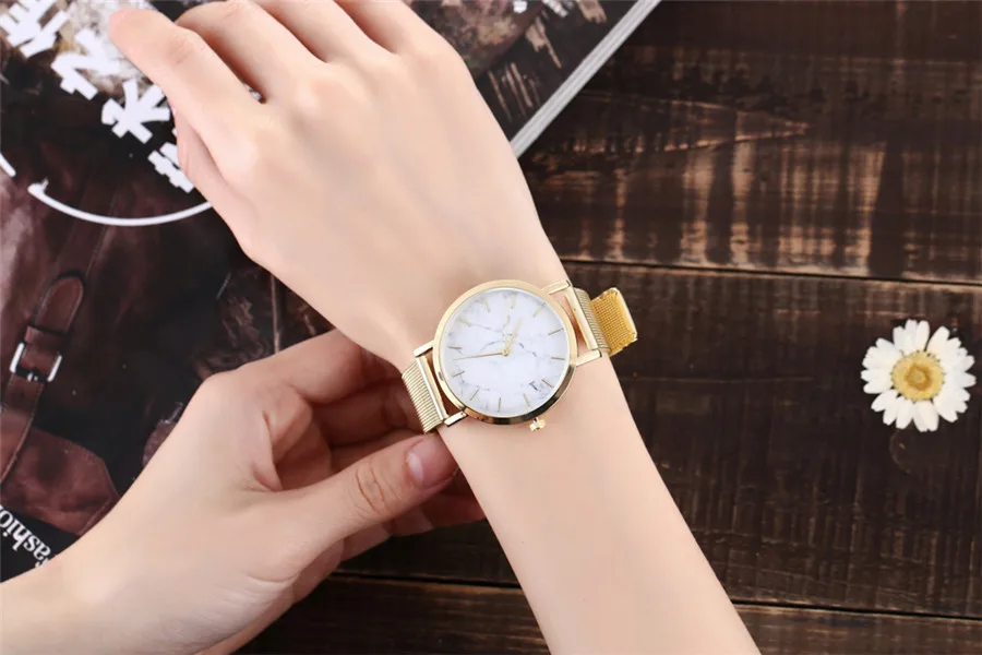 Reloj Mujer новинка женские часы люксовый бренд кварцевые женская мода стальной