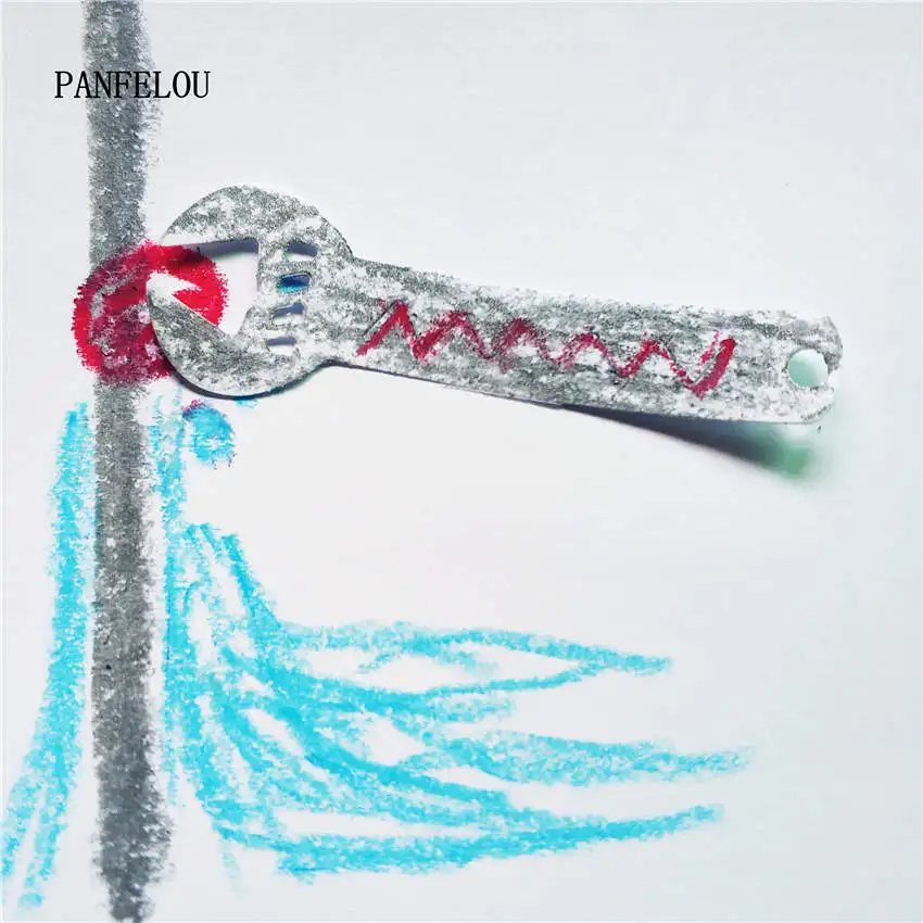 PANFELOU Iron hand paper die metal craft stencils punch cuts dies cutting Scrapbooking DIY Easter Halloween album cards | Дом и сад