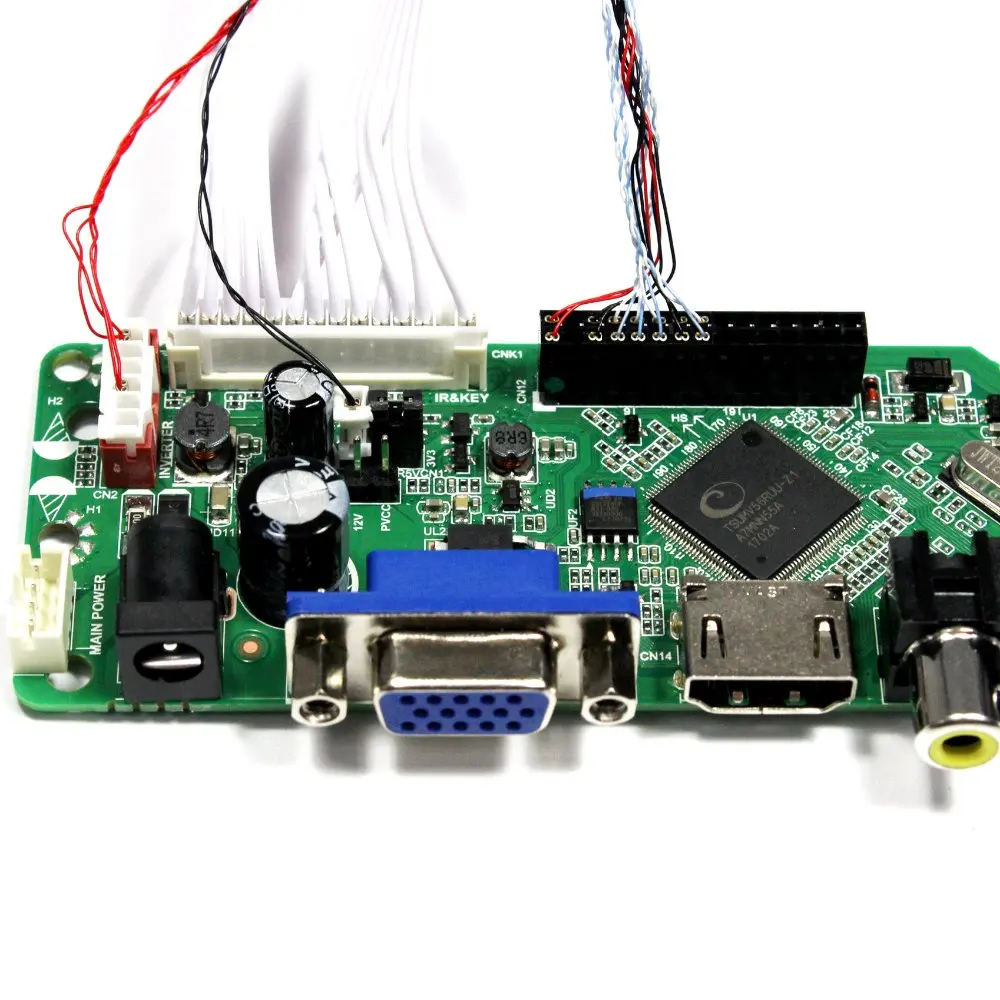 ТВ HD MI VGA AV USB аудио ЖК контроллер платы для 8 9 &quotN089L6 HSD089IFW1 A00 A01 A02 B089AW01 V0 V1 V2 V3 1024x600