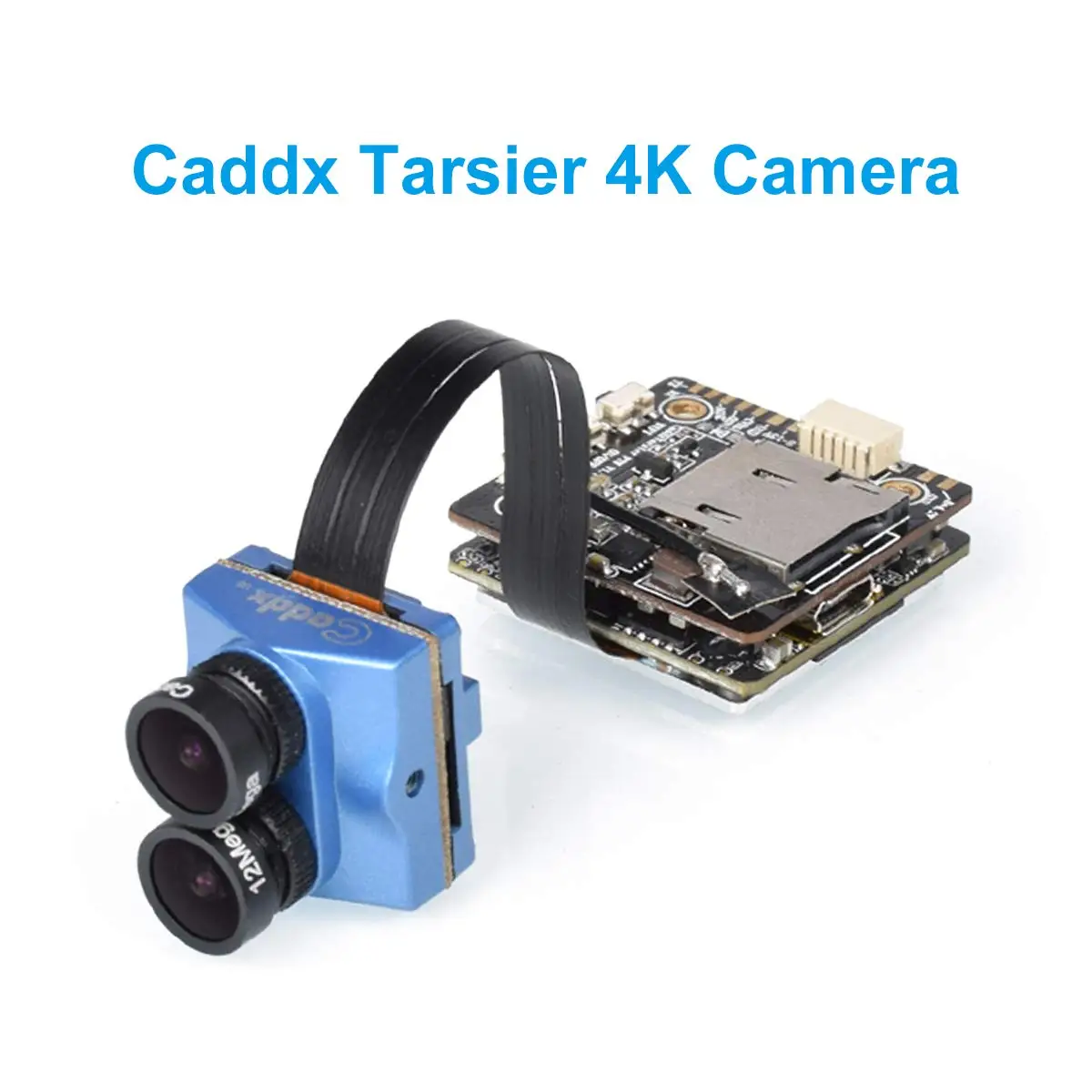 Квадрокоптер Caddx tassier 4K с двойным объективом Супер WDR анти тряска Мини HD FPV камера