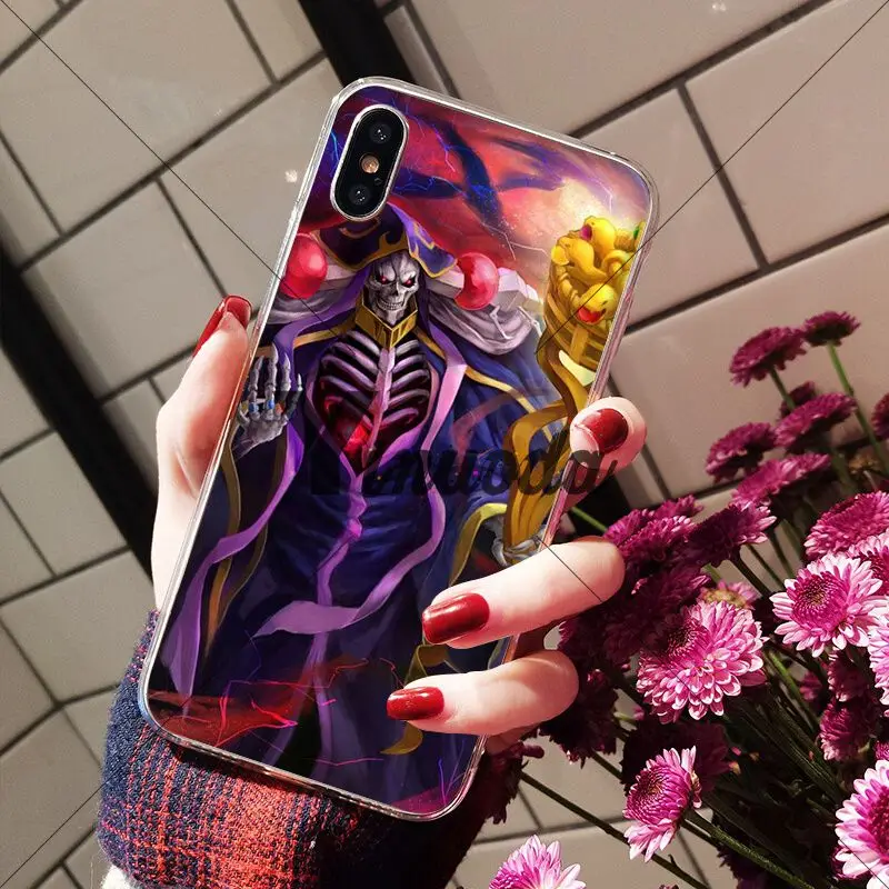 Yinuoda персонаж аниме Overlord чехол для Apple iPhone 8 7 6 6S Plus X XS MAX 5 5S SE XR | Мобильные телефоны