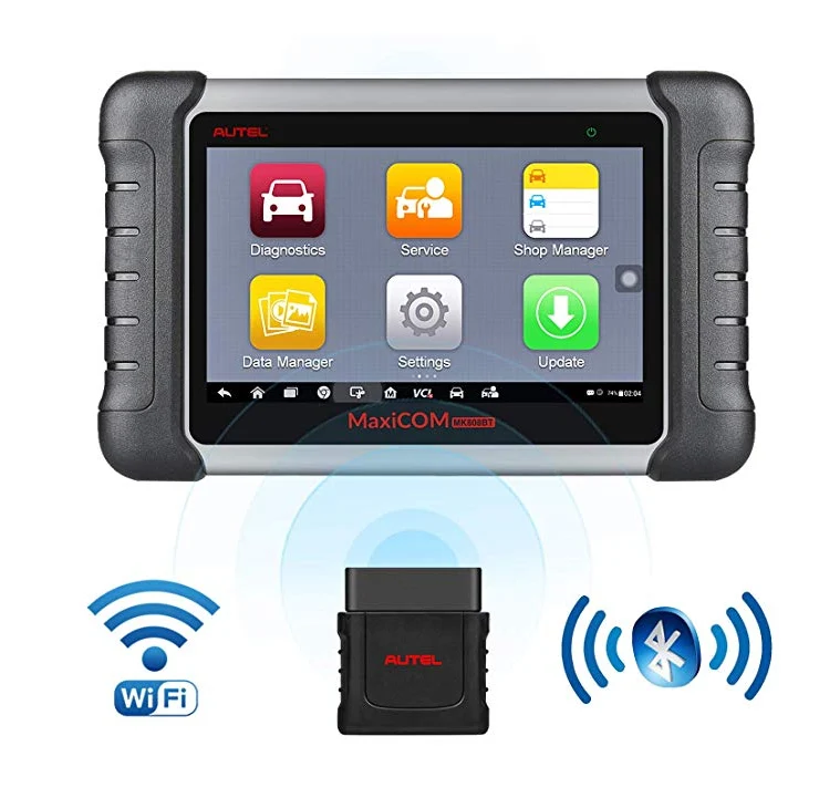 Autel MaxiCOM MK808BT OBD2 Диагностический сканирующий инструмент со всей системой |