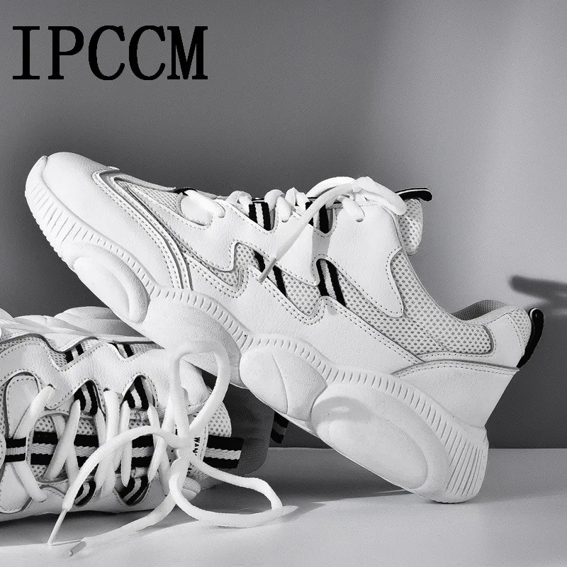 Мужская обувь в стиле знаменитостей Web новинка весны 2019 кроссовки Корейском