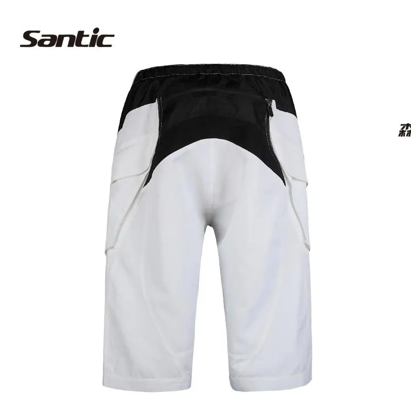 Santic шорты летние велосипедные для мужчин лучшее качество базовые велоспорта