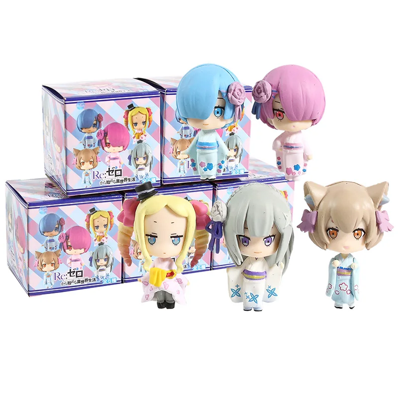 Re:ZERO KARA Hajimeru Isekai жизнь в другой мир Rem Ram Emilia Беатрис костюм Феликс Аргайл кимоно ver.