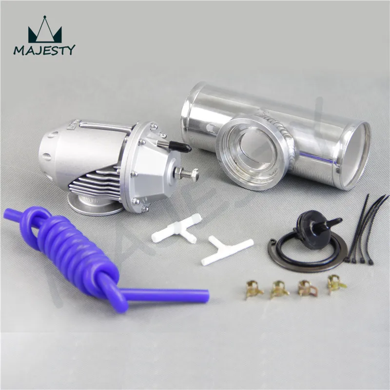 Прямая Фланцевая труба 2 5 дюйма 63 мм + регулируемый выдувной клапан ssqv SQV BOV II SL |