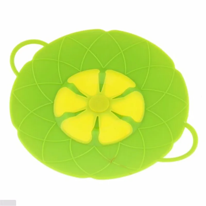New Kitchen Gadgets Silicone Lid Spill Stopper Pan Cover 28.5cm Diameter Cooking Tools Pot Lids Utensil |