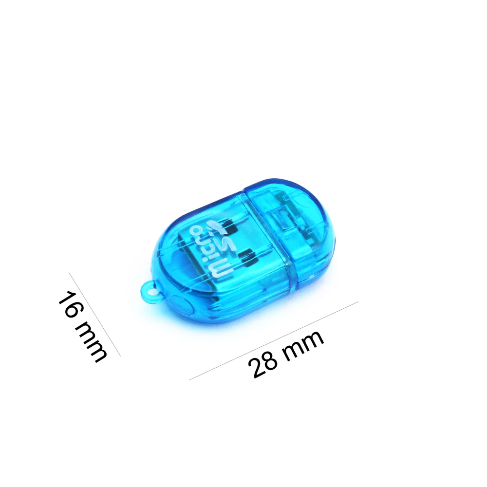 Прозрачный кардридер для Micro SD карт памяти USB 2 0|micro sd card reader|sd readercard reader usb 2.0 |