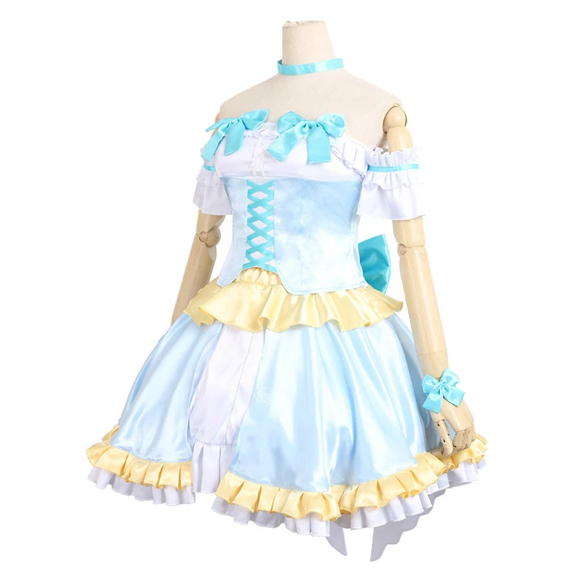 ROLECOS аниме BanG Dream! Маскарадные костюмы пастельные * палитры Hina Hikawa костюм