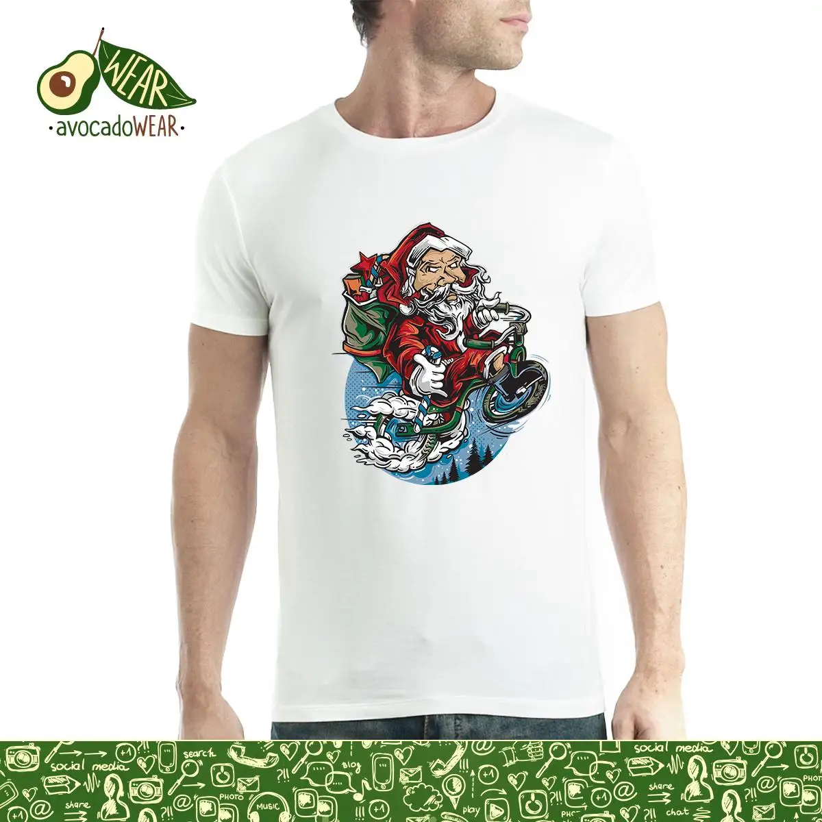 Weihnachtsmann Geschenklieferung Herren футболка XS-5XL | Мужская одежда