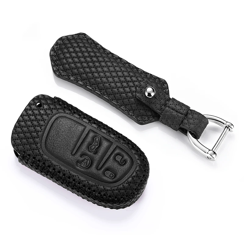 Leather Key Cover for jeep Renegade Patriot Cherokee Wrangler Grand Compass 2014 2015 2016 2017 G3 Free shipping | Автомобили и