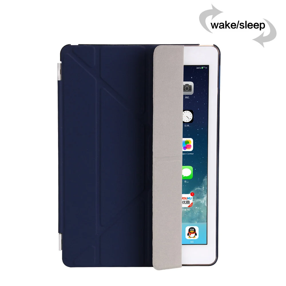 For New iPad 2017 /2018 9.7 inch Case Multi-Stand Smart Shell Cover Apple 9.7&quot with Auto Sleep/Wake Function A1893 | Компьютеры и