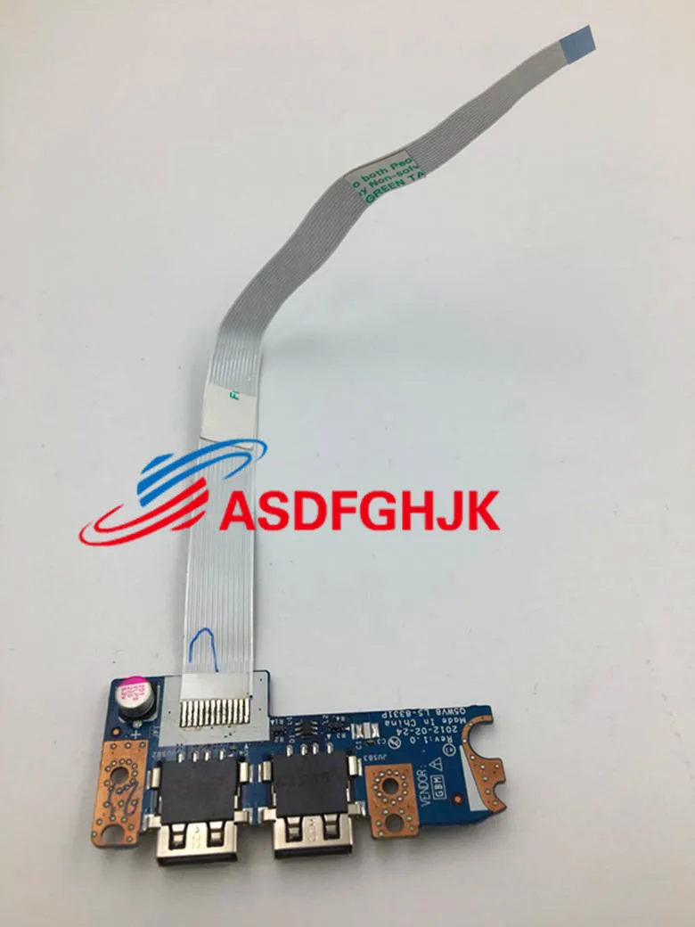 

Original FOR Acer FOR Aspire V3-571G V3-551G V3-551 USB Port Board with cable LS-8331P 100% working perfect