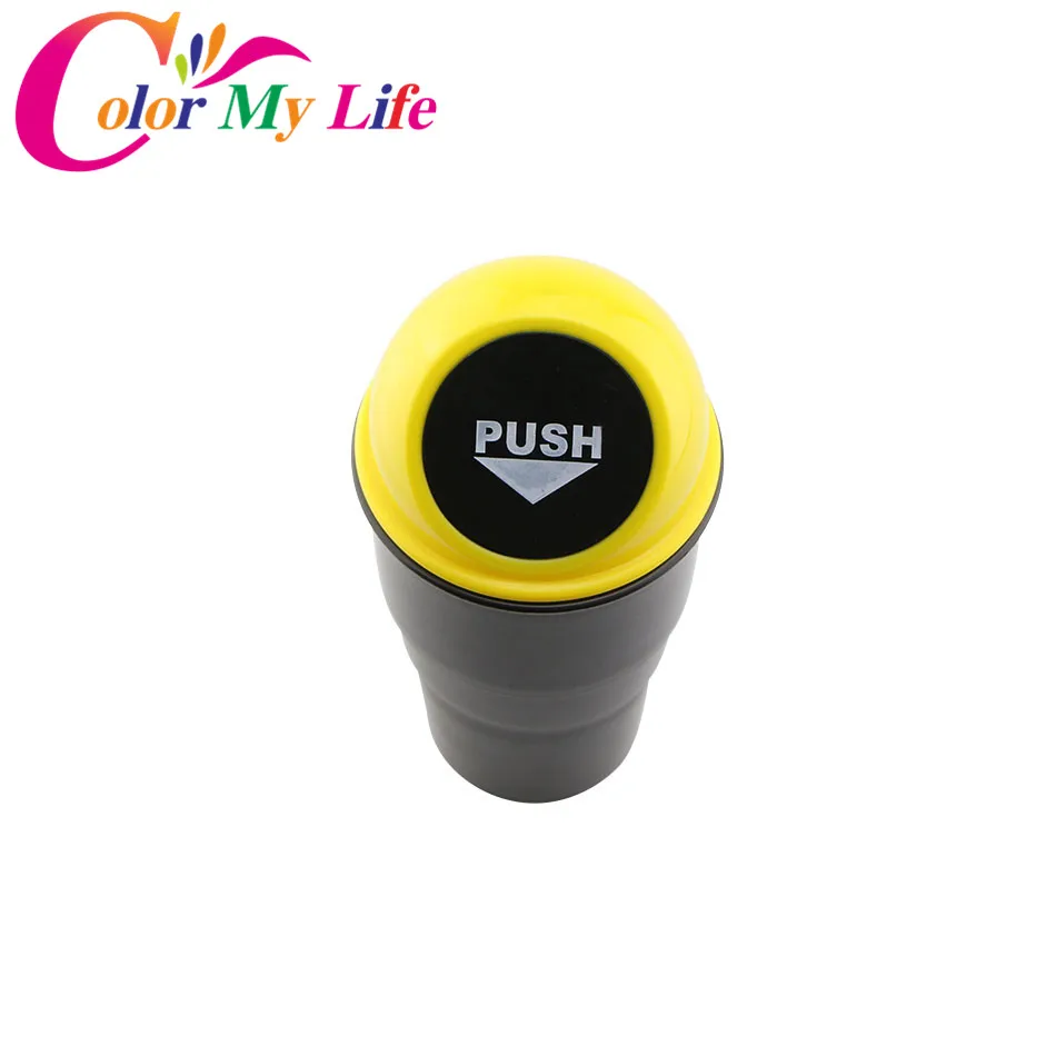 Color My Life Car Trash Can Garbage Dust Storage Barrel for Honda CRV HRV Fit BRV City Civic Corolla Rav4 YARiS Camry |