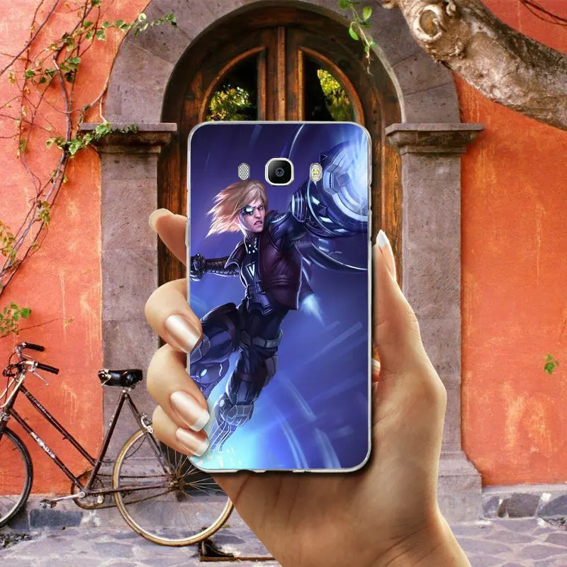 Мягкий силиконовый чехол League of Legends TPU для мобильного телефона Samsung Galaxy A3 A5 A7 J1 J2 J3 J4