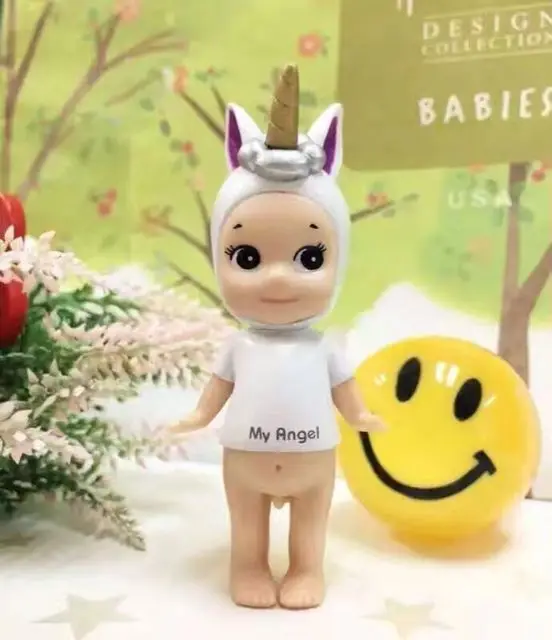 Коллекционная Милая игрушечная кукла-Фигурка Носорога ангела Единорога Kewpie
