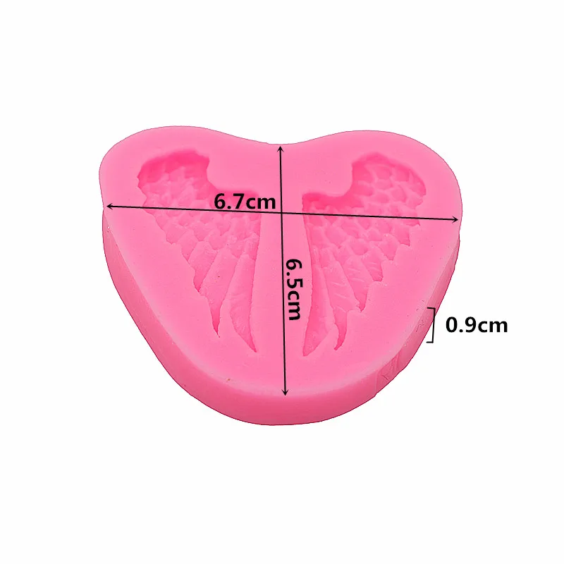 Силиконовая форма с крыльями формочка для печенья и шоколада сделай сам кухонные