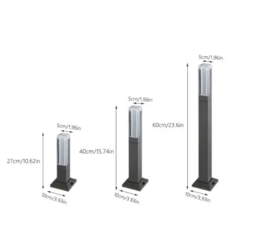 Новый стиль водонепроницаемый светодиодный садовый светильник для газона