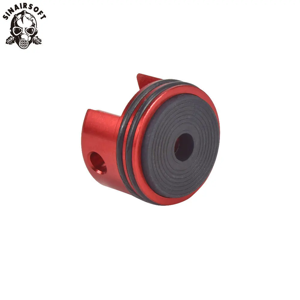 SINAIRSOFT Alumnium CNC головка цилиндра/поршневая головка/насадка/цилиндр набор плоский для страйкбола M4 M16 KAC PDW AEG Пейнтбол Стрельба