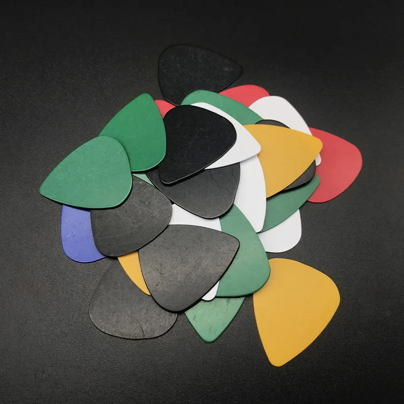 0.46mm Colorful x50 10/50 шт 0,71 мм ABS акустическая электрическая гитара укулеле медиаторы с объёмным рисунком из мультиков Стандартный посредников плектрами медиатор аксессуары для гитары - Цвет: 0.46mm Colorful x50