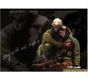 135 США медицинский и Травмированный солдат фотонабор миниатюрный gk разборка Неокрашенный