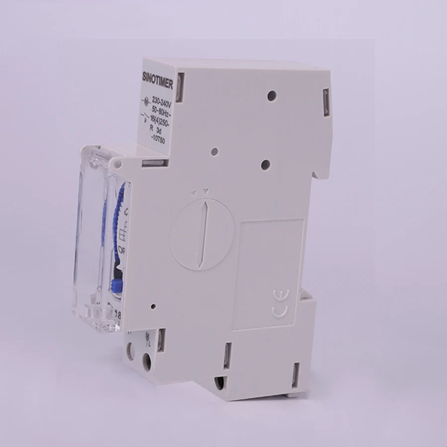 SUL181a 220V AC 15 минут интервал 18 мм din-рейка 24 часа механический переключатель таймера Аналоговое реле времени