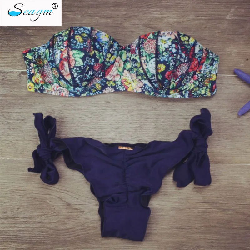 

Women Swimwear Bikini 2022 Brazilian Biquini Girl Sexy Maillot De Bain Femme Women Swimsuit Thong Bathing Suit Bikinis Set
