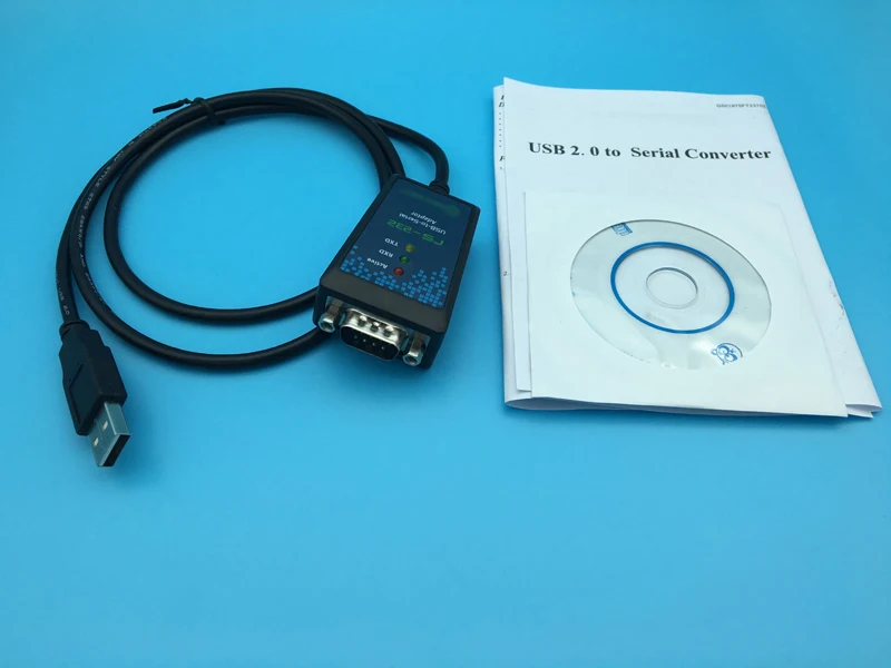 FTDI Чипсет 100 см USB 2 0 к последовательному RS232 DB9 мужской Порты и разъёмы Кабель