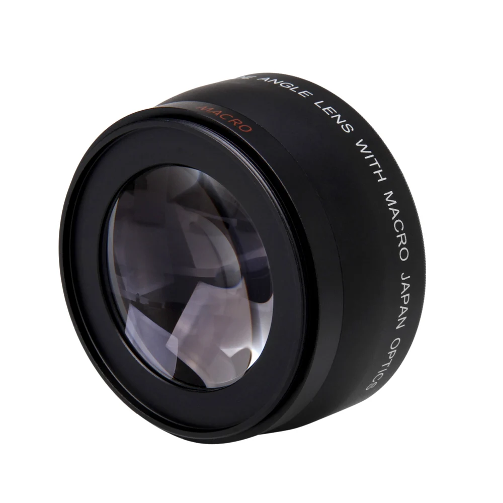 HD 52MM 0.45x Wide Angle Lens with Macro for Canon Nikon Sony Pentax DSLR Camera | Электроника
