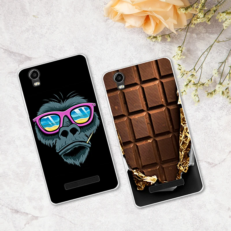 Чехол для Prestigio Wize N3 5 0 дюйма прозрачные силиконовые чехлы телефонов с рисунком