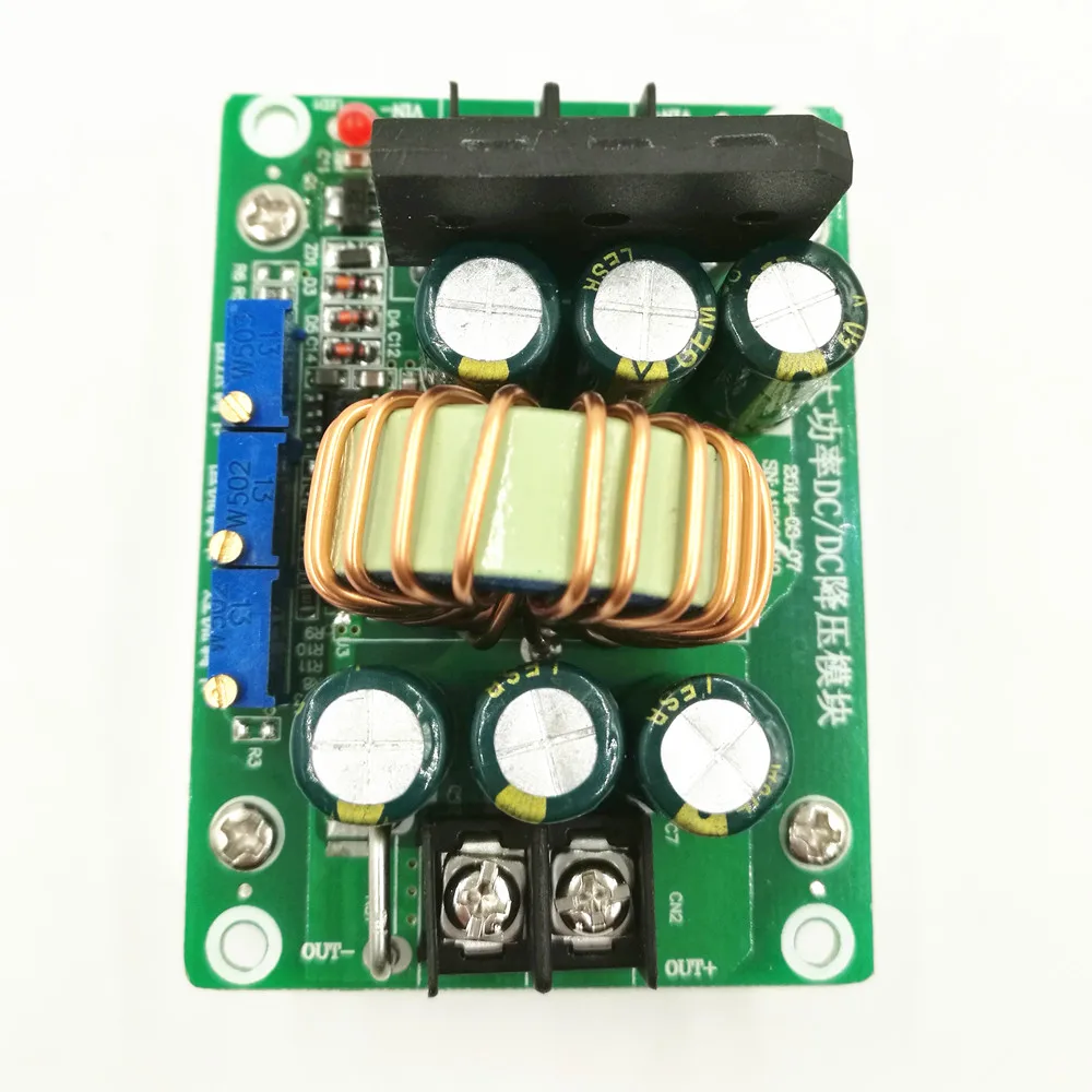 Понижающий преобразователь напряжения 10 А модуль питания с постоянным