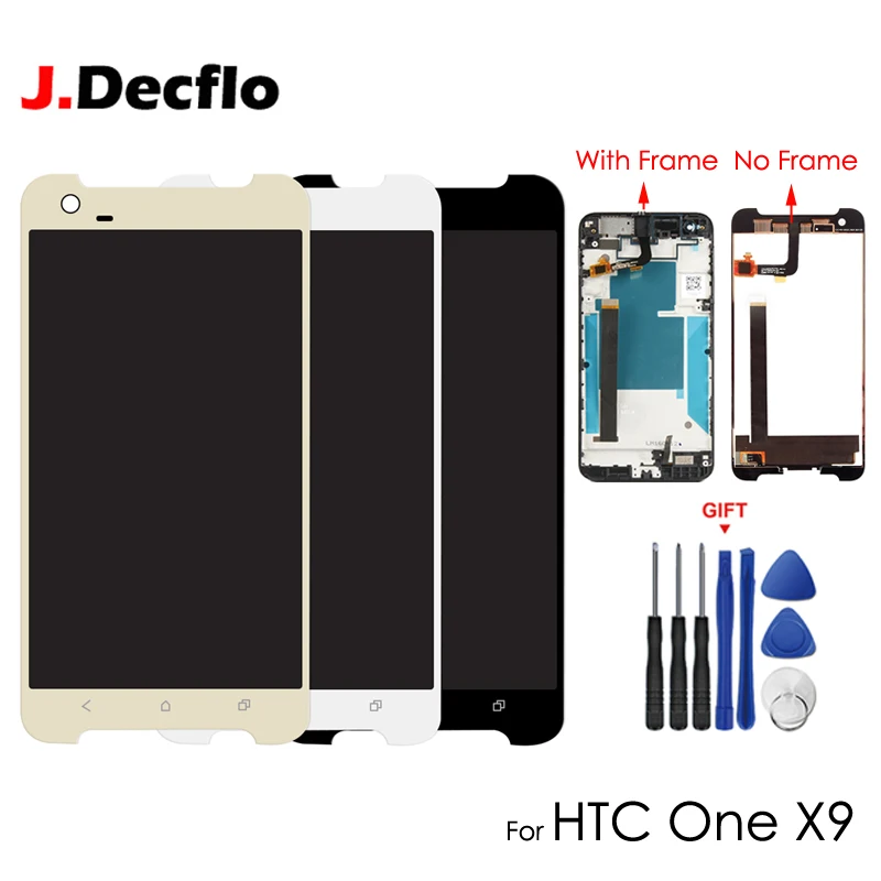 Для HTC One X9 ЖК-дисплей сенсорный экран дигитайзер сборка мобильный телефон