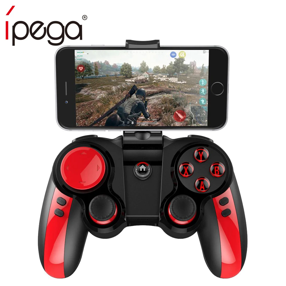PG-90890 Newest Wireless Bluetooth Game Controller Gamepad Phone Joysticks for Android/iOS/PC/ TV box Holder PUBG Games | Электроника
