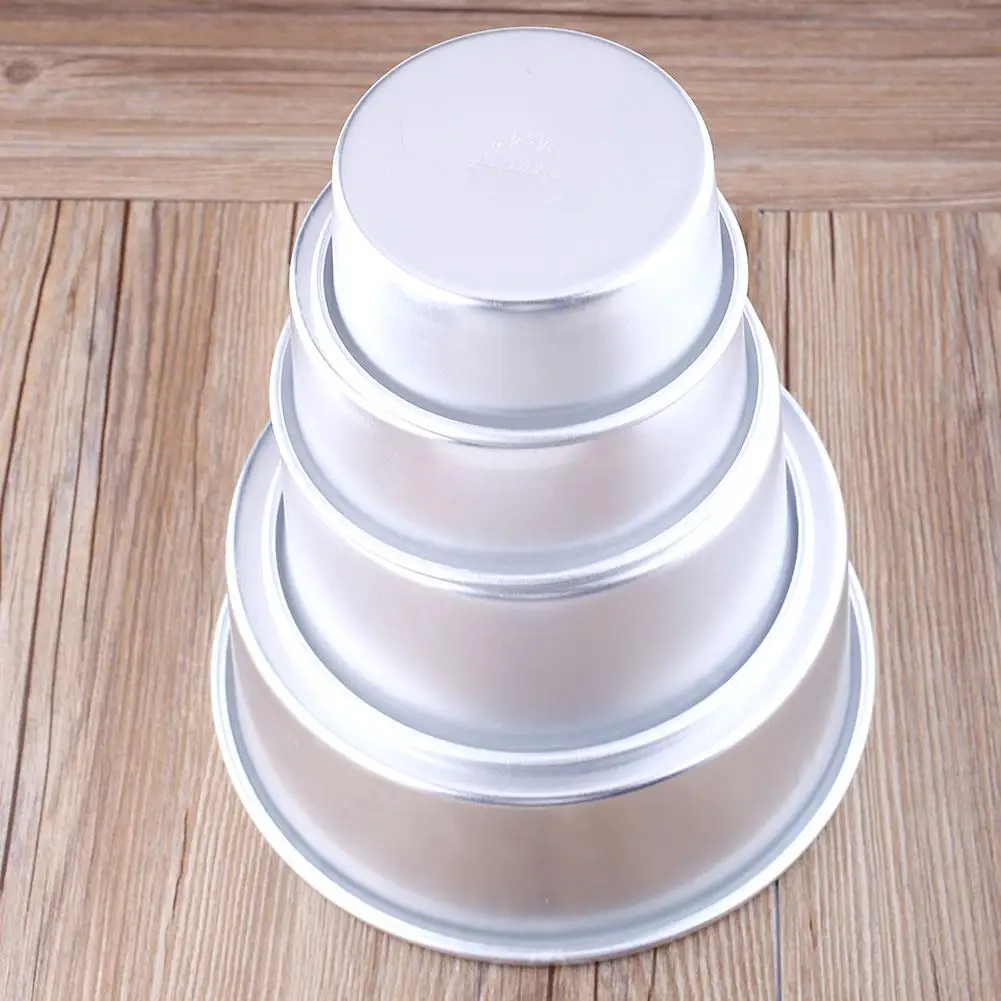 5 дюймовая антипригарная круглая форма для выпечки торта из алюминиевого сплава|